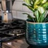 Como Turquoise Premium Glaze Planter (12cm Plant Pot)