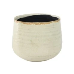 Como Cream Premium Glaze Planter (21cm Plant Pot) -Verdant Haven Sales Store 136864 jpg 904c7001 9e39 4ede a047 25e71395d9f0