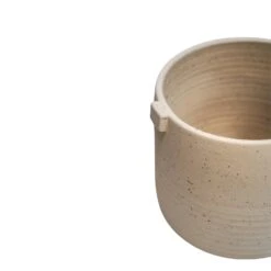 Oat Stoneware Handle Planter (17cm) -Verdant Haven Sales Store 3 jpg 9e5238f8 0b84 49e7 a341 3d120bf15f4c