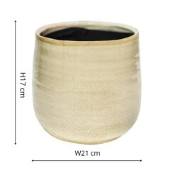 Como Cream Premium Glaze Planter (18cm Plant Pot) 7 Como Cream Premium Glaze Planter (18cm Plant Pot) -Verdant Haven Sales Store 5 f6054aac c1ca 454a a19e 35f94041f7a7 jpg
