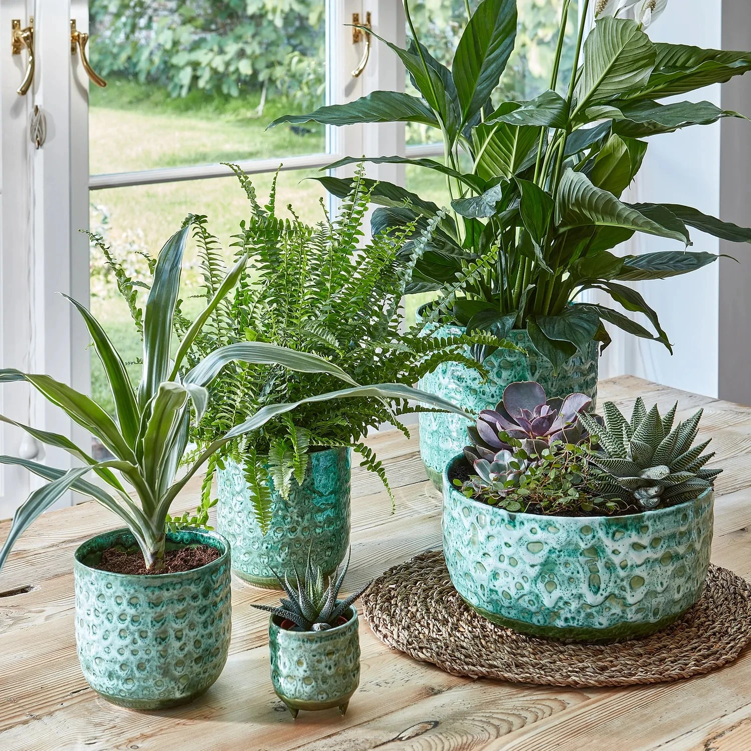 Pisa Emerald Planter | 7cm Pots | Baby Plant Pots | Ceramic Plot 2 Pisa Emerald Planter | 7cm Pots | Baby Plant Pots | Ceramic Plot - Image 2
