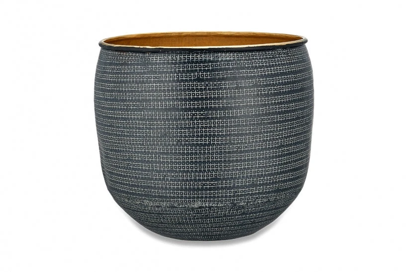 Large Rattlesnake Plant & Tembesi Pot 7 Large Rattlesnake Plant & Tembesi Pot - Image 7