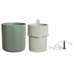 Bouncy Basil Grow Pot Leaf Green 17cm 8 Bouncy Basil Grow Pot Leaf Green 17cm -Verdant Haven Sales Store bouncy basil leaf green s3 png