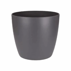 Brussels Round Plant Pot 16cm -Verdant Haven Sales Store brussels round 14cm anthracite 8711904071141 p1 png