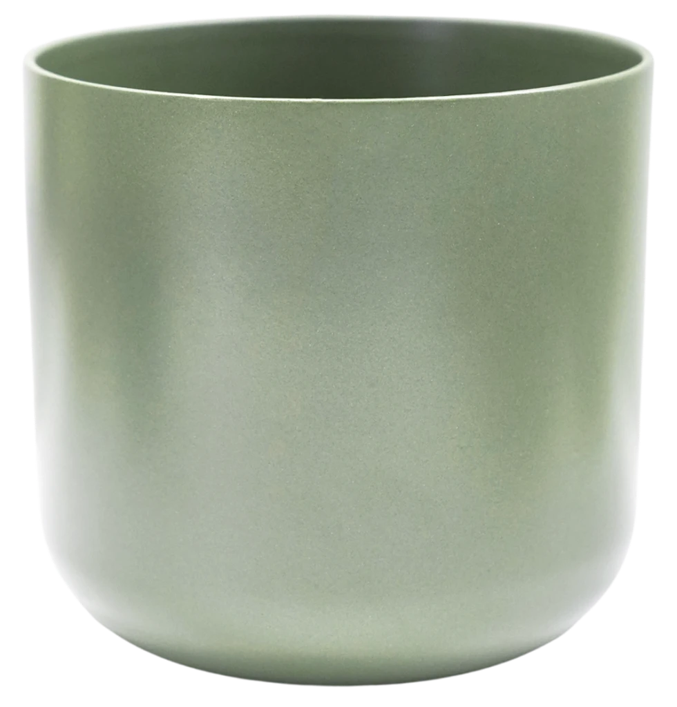 Lisbon Designer Planter Sage Green 15cm 3 Lisbon Designer Planter Sage Green 15cm - Image 3